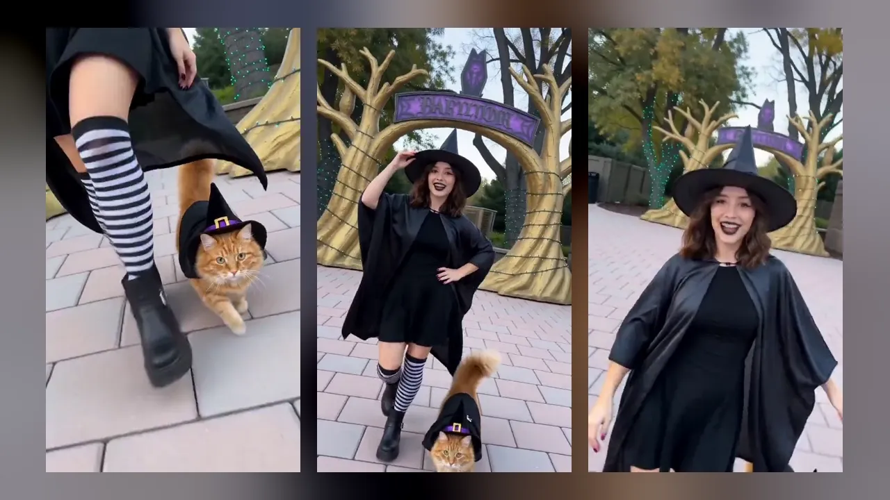 The Best Photos for an AI Costume Walk Video