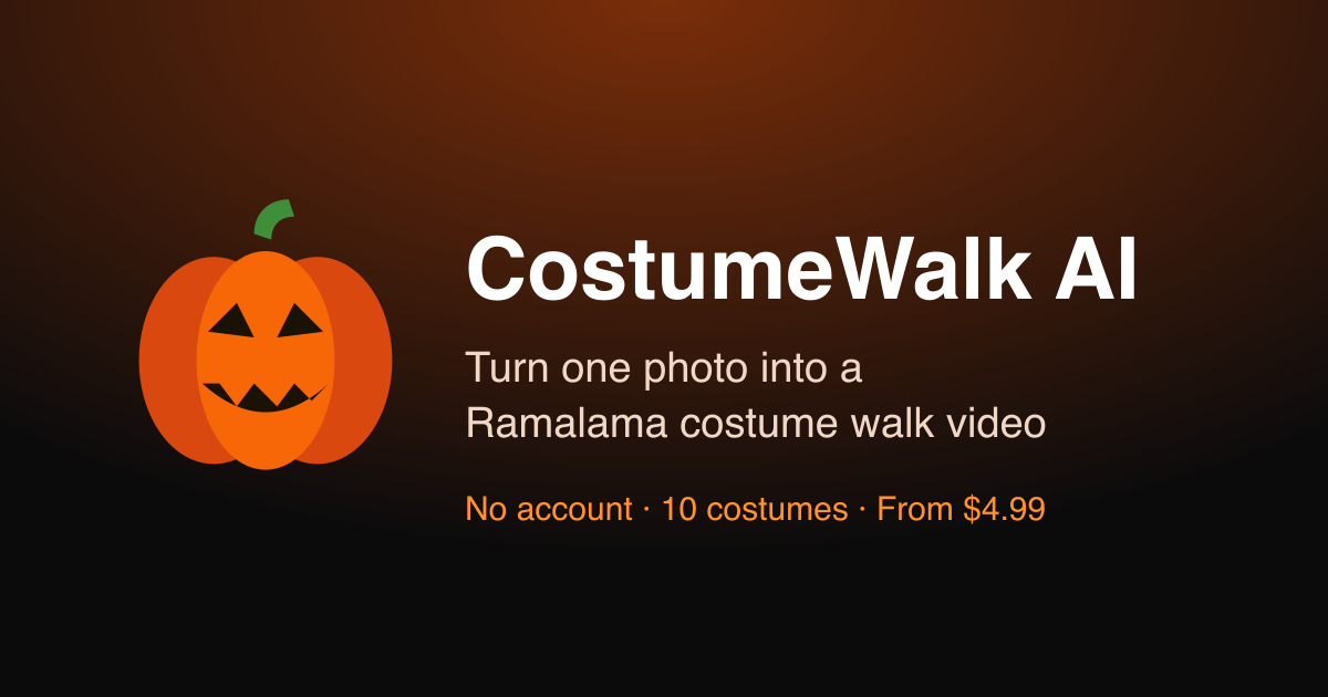 CostumeWalk AI screenshot 1